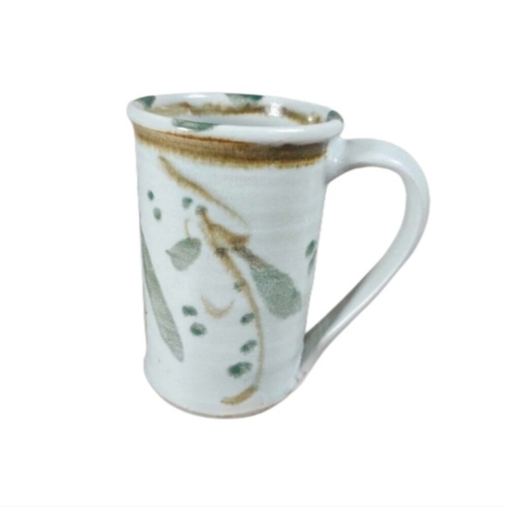 Earthenware Pottery ceramic mug great‎ colors leaf fall